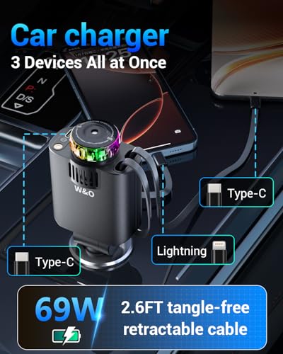 5-in-1 Starlight Car Charger
