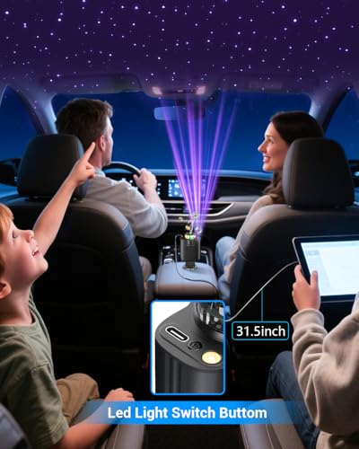 5-in-1 Starlight Car Charger