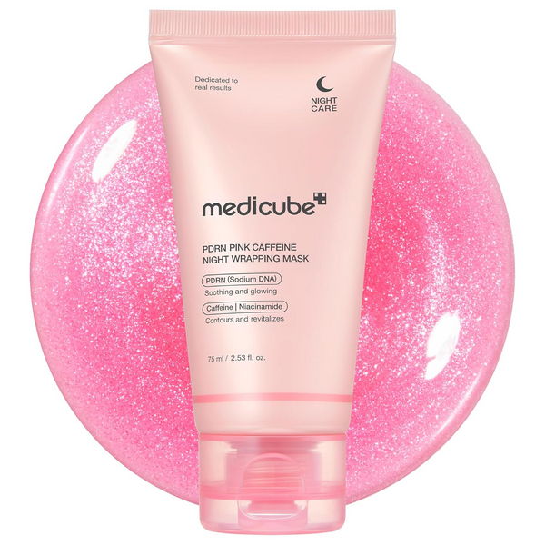 Medicube PDRN Caffeine Wrapping Mask | Overnight Peel-Off Glow Mask