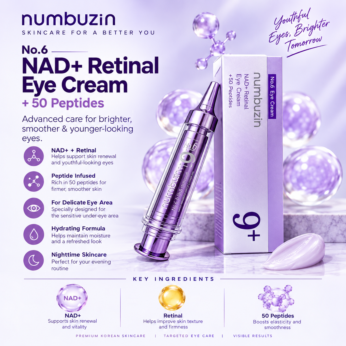 AR NOVA NAD+ Retinol Eye Cream