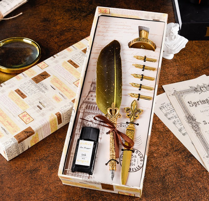 Vintage Pen and Ink Set