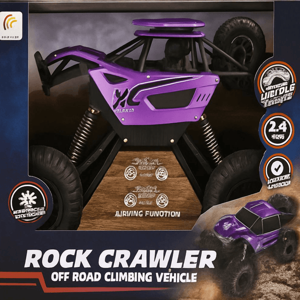 Remote Control Metal Rock Crawler - 4WD Off-Road RC Truck