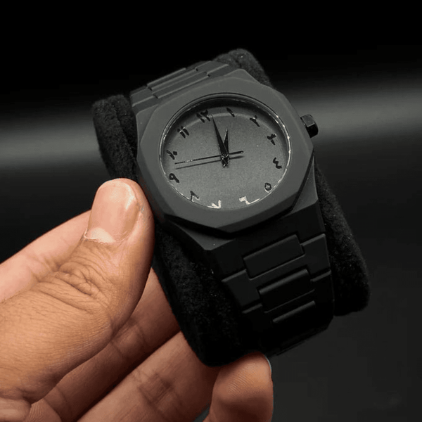 Arabic Aura Watch - All Black Edition (UAE Fast Delivery)