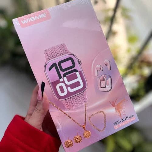 WISME WS X18 Mini Smartwatch - Women's Health and Fitness Tracker