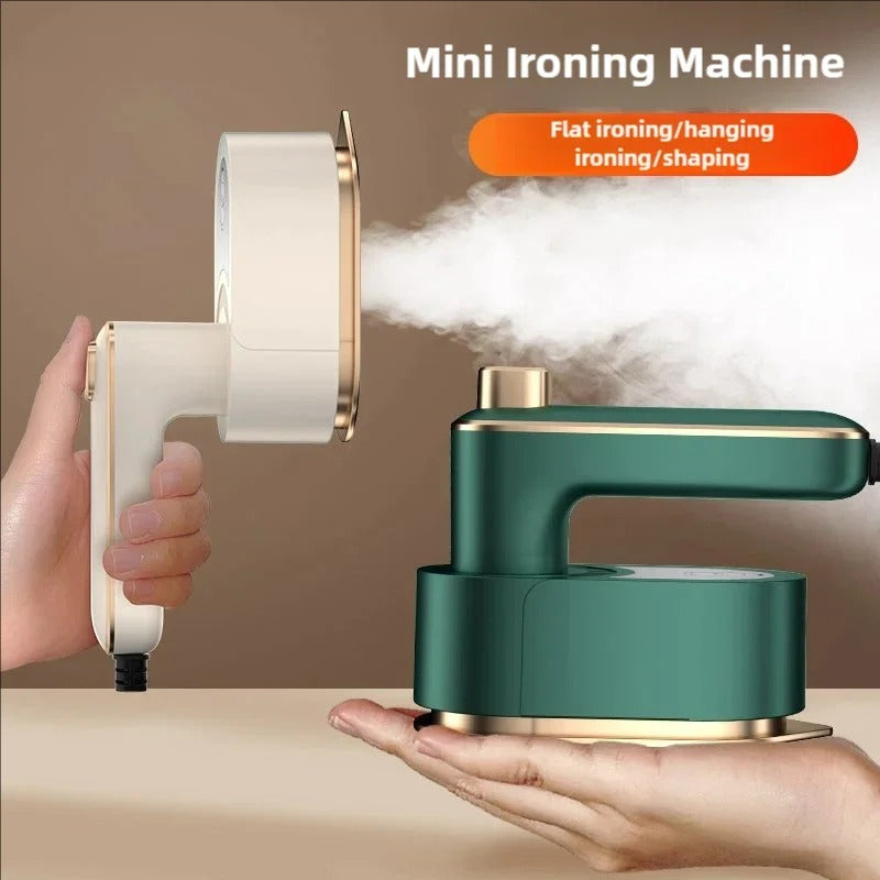 3-in-1 Mini Steam Iron – Compact Travel Garment Steamer