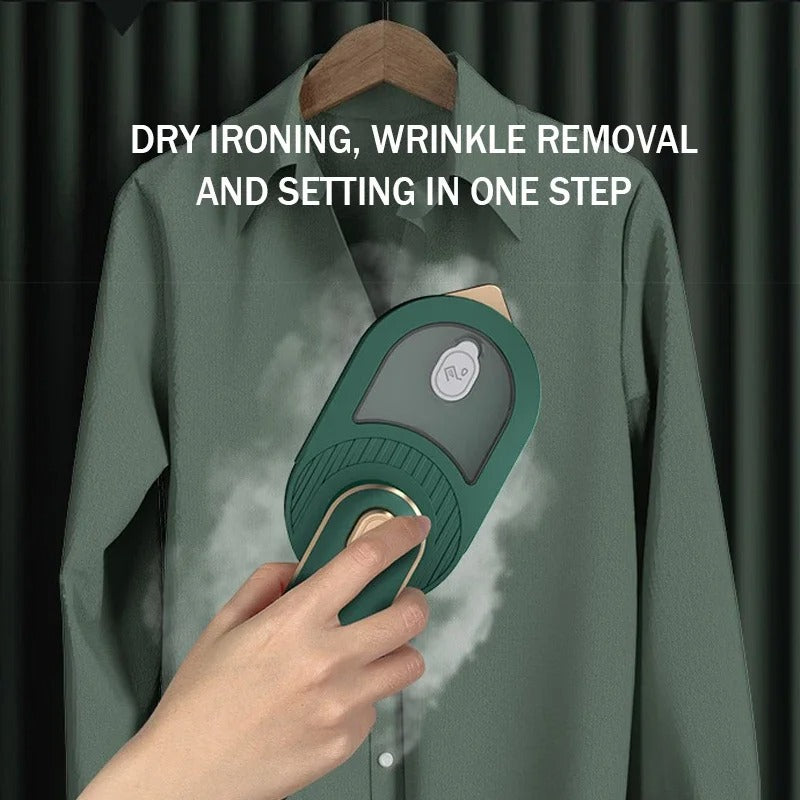 3-in-1 Mini Steam Iron – Compact Travel Garment Steamer